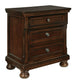 Porter Two Drawer Night Stand