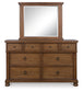 Rowlenstown Dresser and Mirror