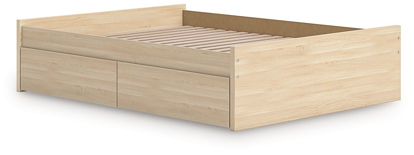 Onita Queen Platform Bed with 2 Side Storage