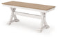 Purlaney Large Dining Room Bench