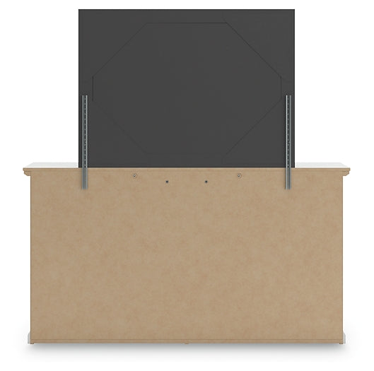 Bostwick Shoals Queen Panel Bed, Dresser and Mirror