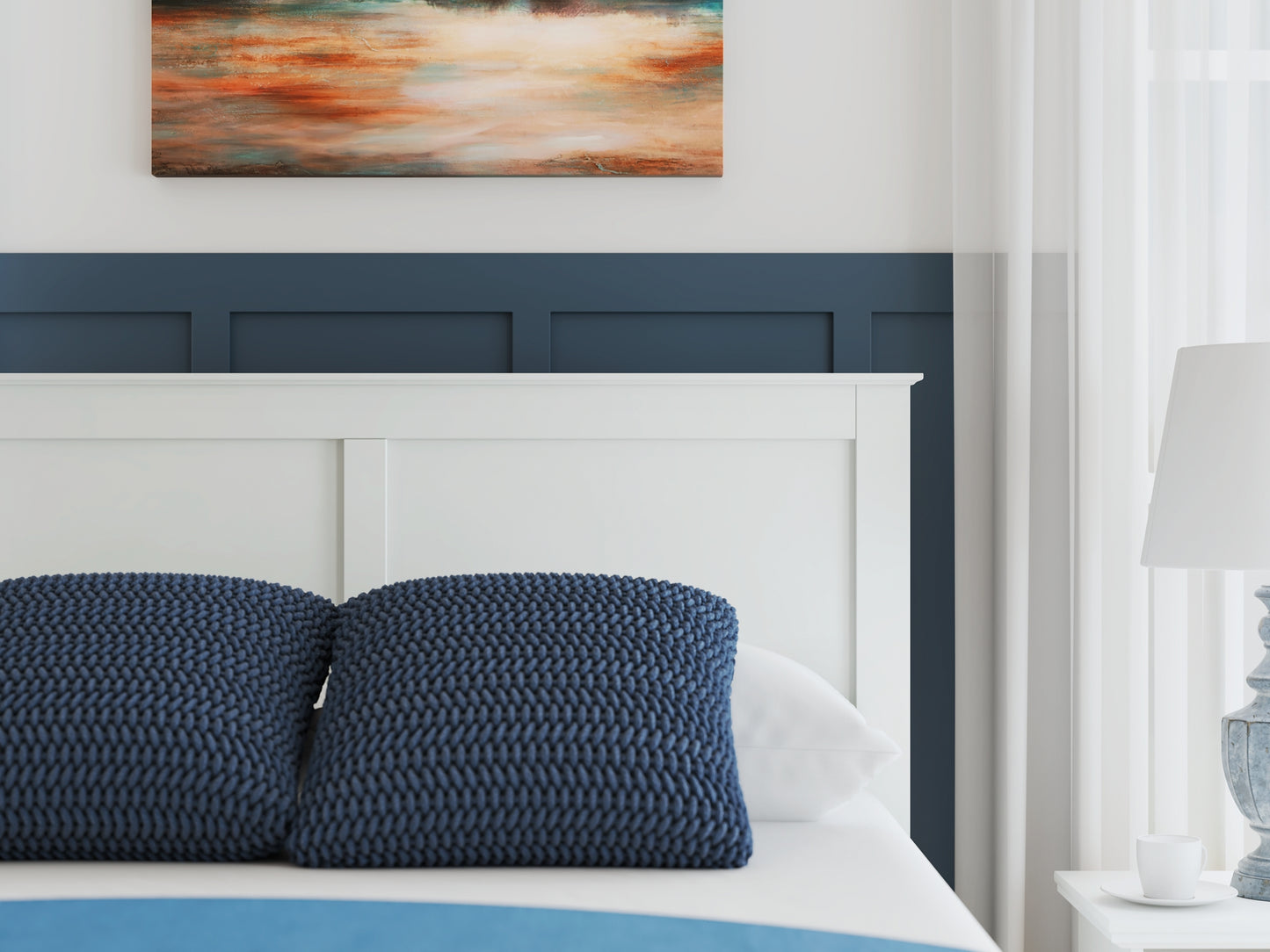 Bostwick Shoals Queen Panel Bed, Dresser and Mirror