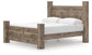 Rusticott King Poster Bed, Dresser and Mirror