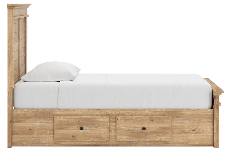 Makidern Twin Panel Storage Bed