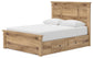 Makidern Queen Panel Storage Bed