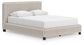 Zuraleus Queen Upholstered Bed, Dresser, Mirror and Nightstand
