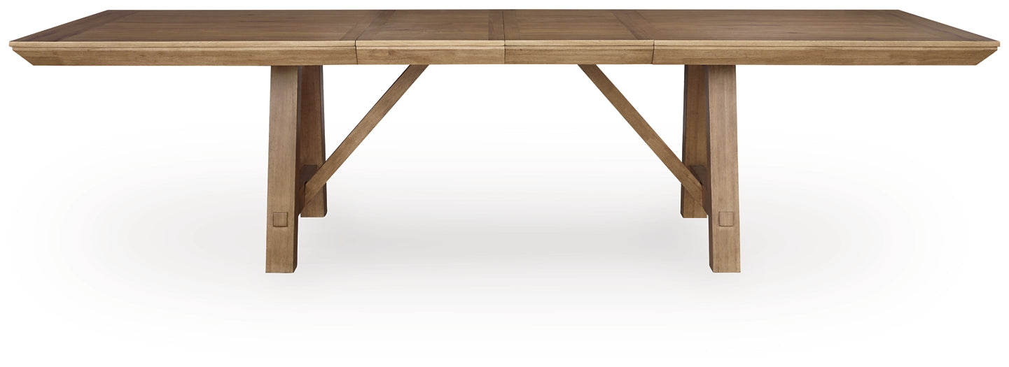 Ridgester RECT Dining Room EXT Table