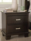 Covetown Two Drawer Night Stand