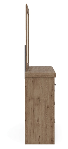 Oliandon Dresser and Mirror
