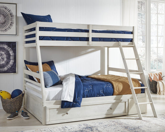 Robbinsdale Twin over Full Bunk Bed with Storage