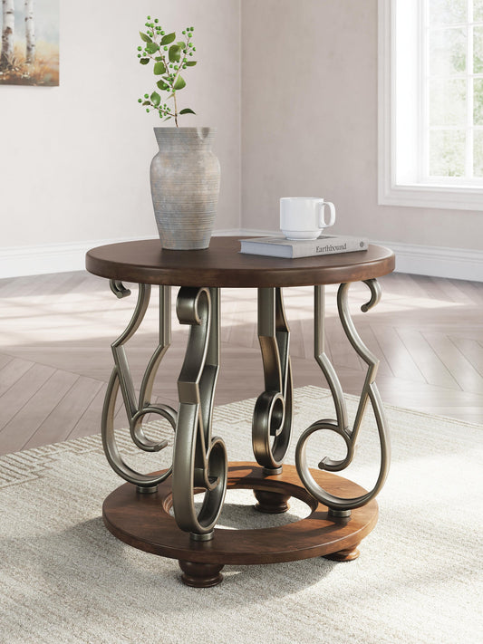 Frallyn Round End Table