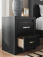 Stabotta Two Drawer Night Stand