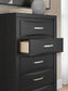 Stabotta Five Drawer Chest
