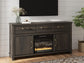 Brazen Valley 71" TV Stand with Electric Fireplace
