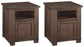 Budmore 2 End Tables