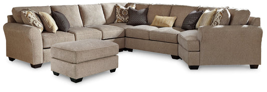 Pantomine 5-Piece Sectional with Ottoman